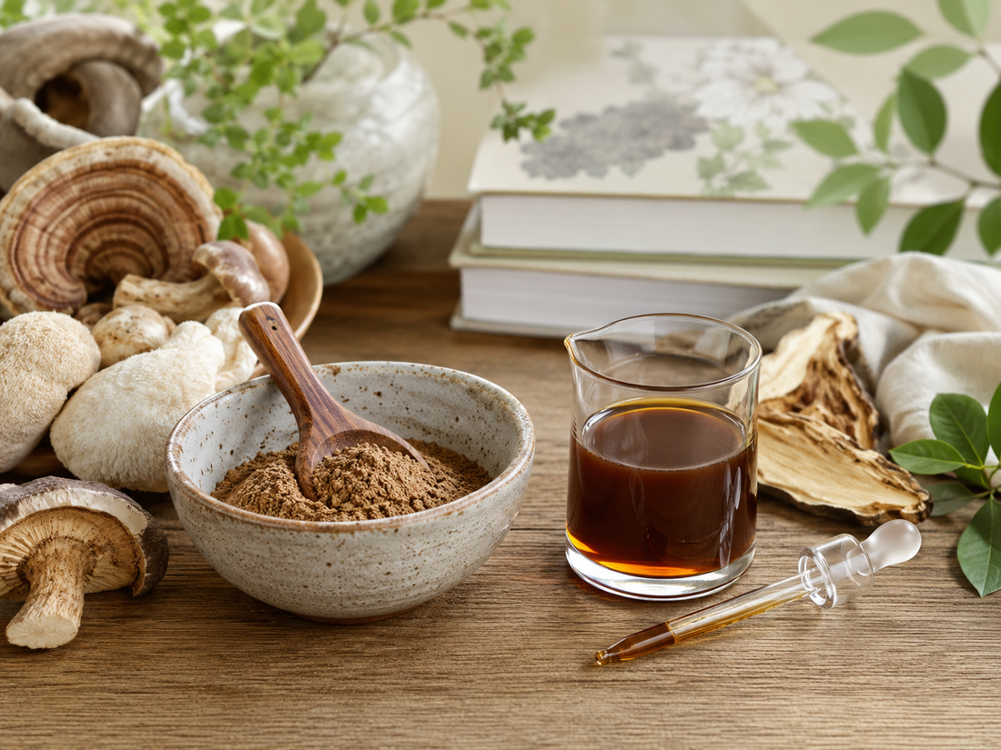 The Difference Between Mushroom Powder and Extract