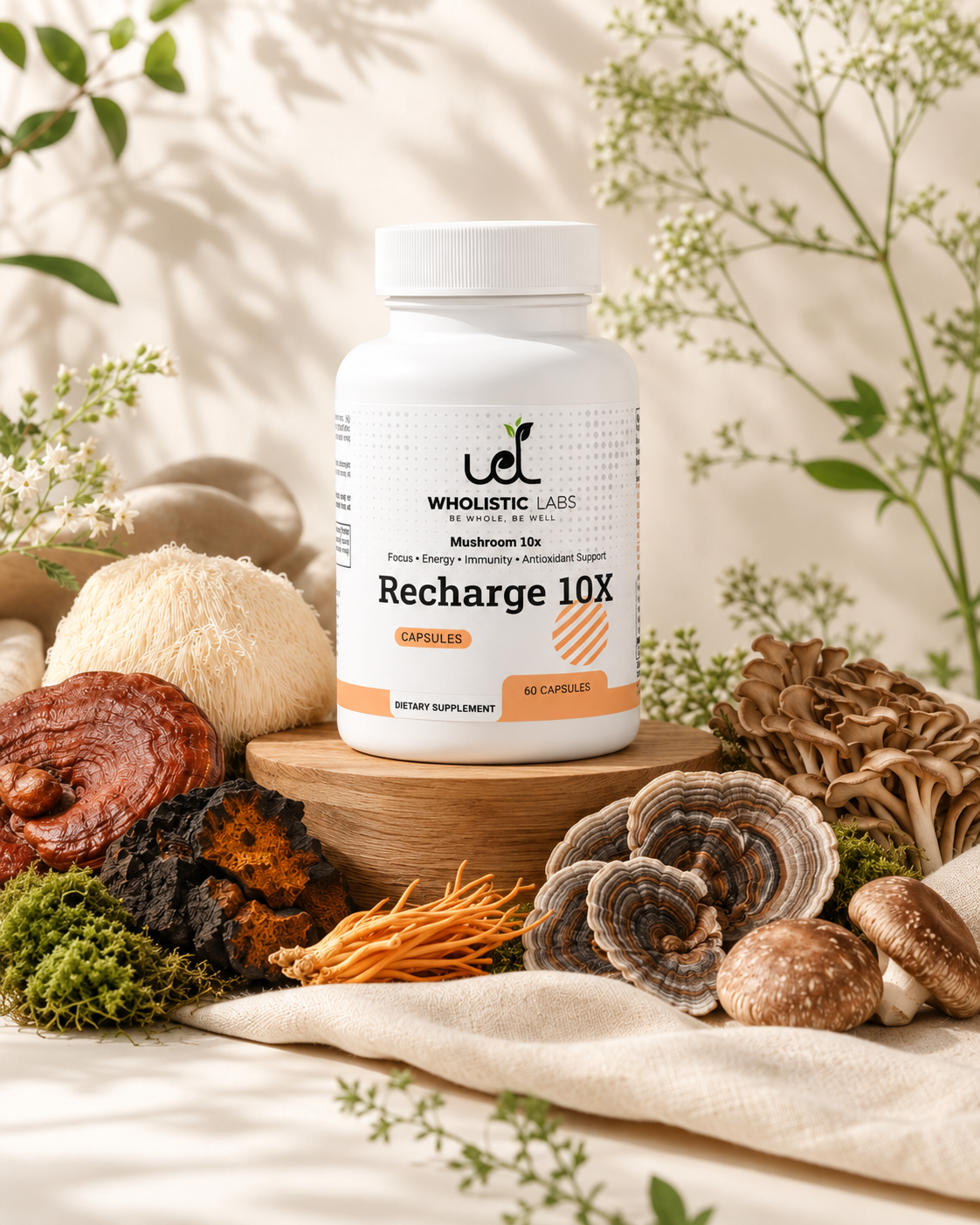 Wholistic Labs Recharge 10X